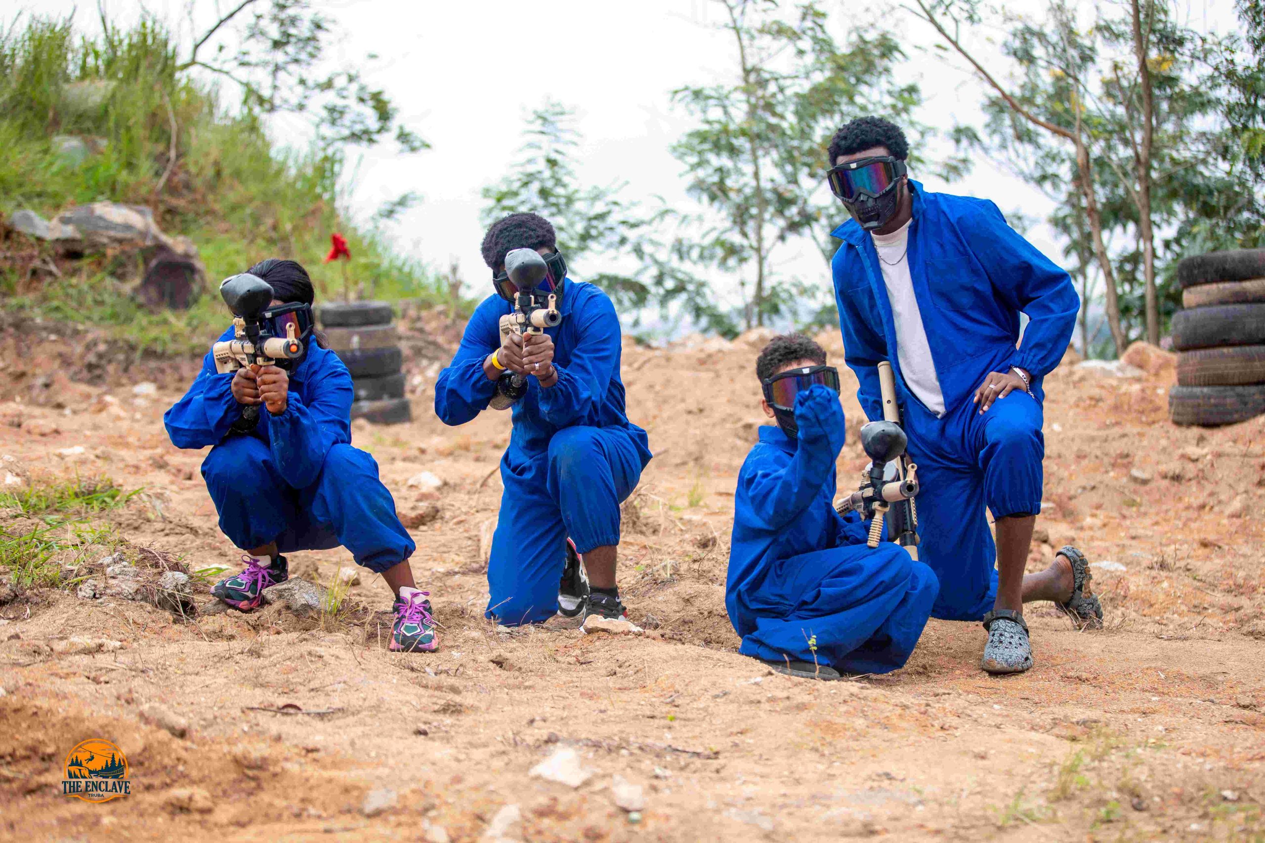 Paintballing